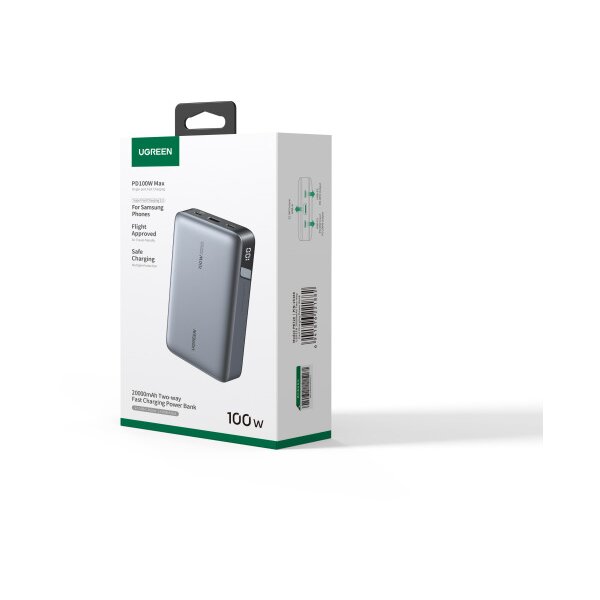 UGREEN Power Bank 20000mAh PD 100W 25188