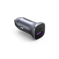 UGREEN Fast Car Charger 30W 40858 USB-C PD+USB-A QC