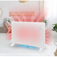 PROFI CARE Glas-Konvektorheizung PC-GKH 3119, weiss