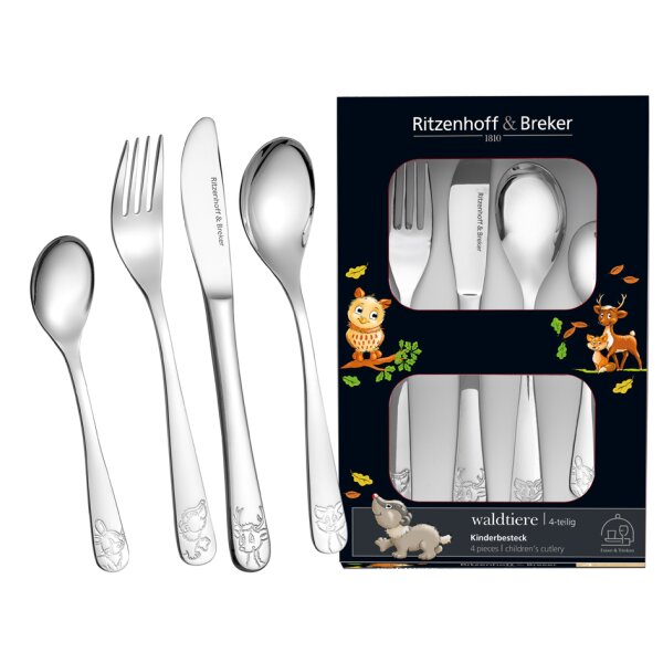 Ritzenhoff & Breker Couverts enfants ANIMAUX DE LA FORET