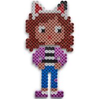 Hama Perles à repasser maxi+plateau Gabbys...