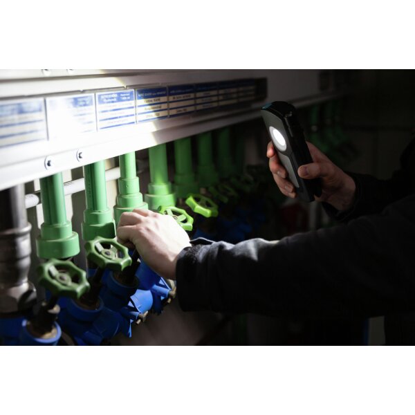 ANSMANN Lampe de travail LED à batterie WL 1500R Pocket Flex