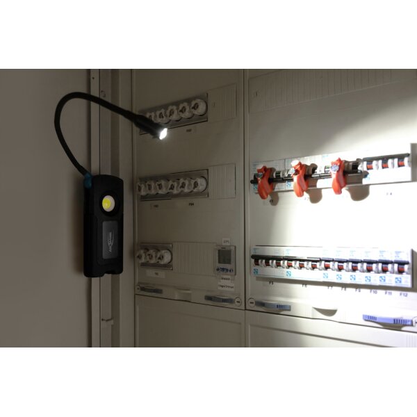 ANSMANN Lampe de travail LED à batterie WL 1500R Pocket Flex