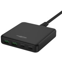 ANSMANN Chargeur USB de bureau DC465PD, noir