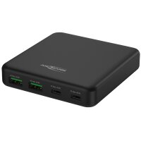 ANSMANN Chargeur USB de bureau DC465PD, noir