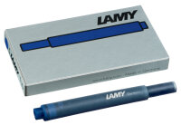 LAMY Grossraum-Tintenpatronen T10, blau löschbar