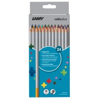 LAMY Dreikant-Buntstifte colorplus, 24er Kartonetui