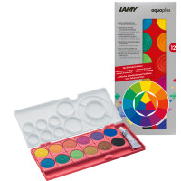 LAMY Boîte de pastille de peinture aquaplus, rouge