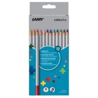 LAMY Dreikant-Buntstifte colorplus, 12er Kartonetui