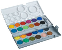 LAMY Deckfarbkasten aquaplus, grau, 24 Farben