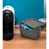 CEP Aufbewahrungsbox Bella, 1,18 Liter, anthrazit