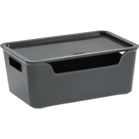 CEP Boîte de rangement Bella, 1,18 litre, anthracite