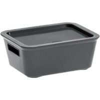 CEP Boîte de rangement Bella, 1,18 litre, anthracite