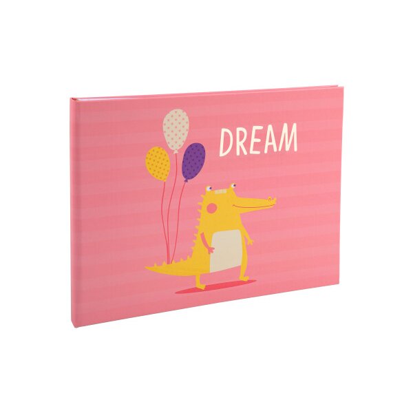 EXACOMPTA Fotoalbum Baby 28,5x22cm 11233E rosa 30 Seiten