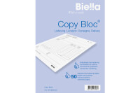 BIELLA Bul.livr. COPY-BLOC D/F/I/E A6 51262500U autocopiante 50x2 feuilles