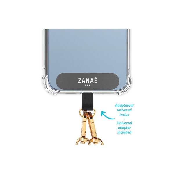 ZANA&Eacute; Phone Necklace Tigers Eye 18329 Karma colored