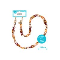 ZANAÉ Phone Necklace Tigers Eye 18329 Karma colored