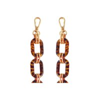 ZANAÉ Phone Wristlace Golden Stone 17448 Leopard...