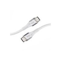 INTENSO Cable USB-C to USB C 7901002 1.5 m, Nylon white