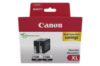 CANON Twin Pack Tinte XL schwarz PGI-2500BK MAXIFY iB4050...