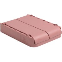 EXACOMPTA Klappbox Skandi A6+ 27038D Mini altrosa 185x35x135mm