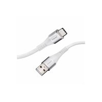 INTENSO Cable USB-A to USB C 7901102 1.5 m, Nylon white