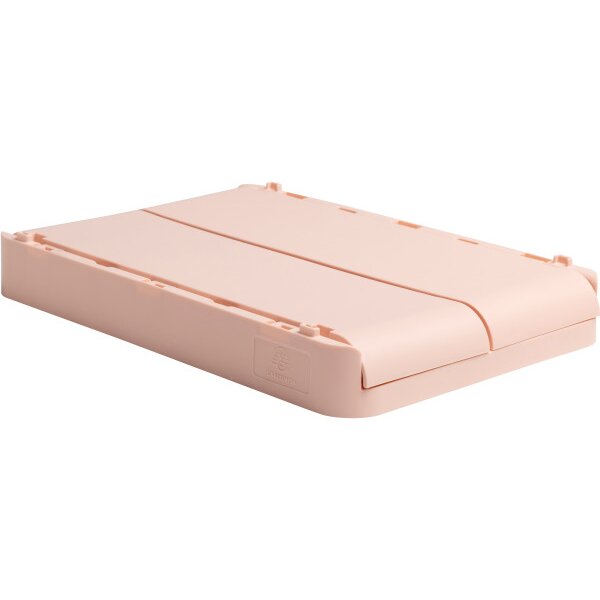 EXACOMPTA Boîte pliable Skandi A5+ 27131D Midi rose clair 275x40x190mm