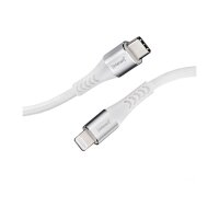 INTENSO Cable USB-C to Lightning 7902002 1.5 m, Nylon white