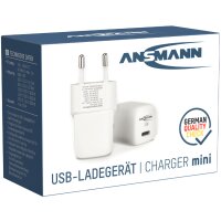 ANSMANN USB-Steckdosenadapter Home Charger HC130PD-mini