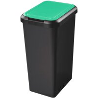 CEP Poubelle de tri sélectif Touch & Lift, 45 litres, vert