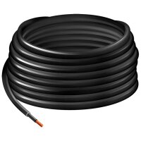 LogiLink Solar-Installationskabel, 25 m, schwarz