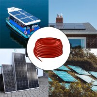 LogiLink Câble dinstallation pour panneau solaire, noir