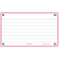 Oxford Fiches Flash 2.0, 75 x 125 mm, ligné, bleu