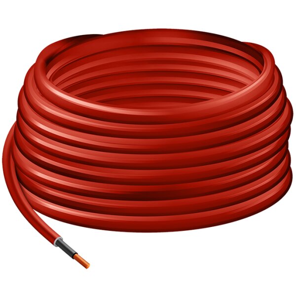 LogiLink Câble dinstallation pour panneau solaire, rouge