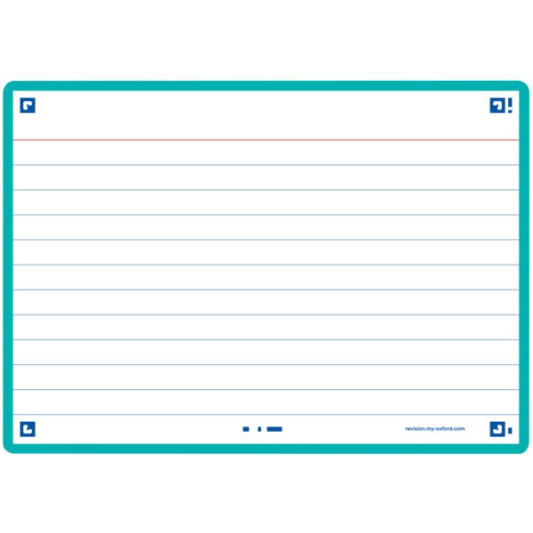 Oxford Fiches Flash 2.0, 105 x 148 mm, lilas