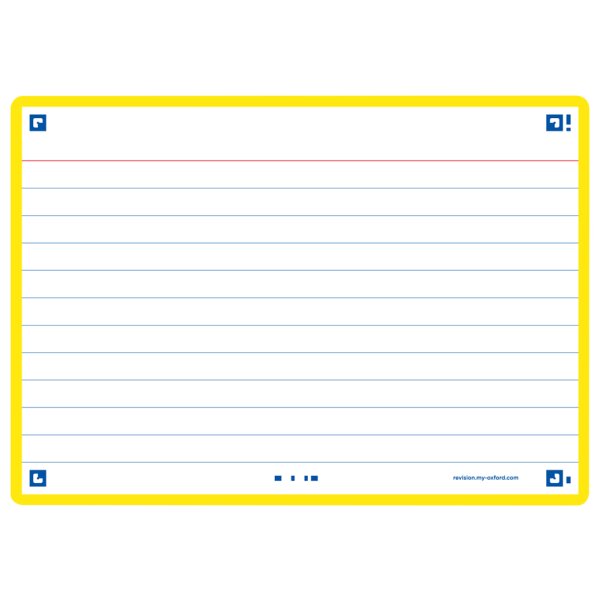 Oxford Fiches Flash 2.0, 105 x 148 mm, lilas