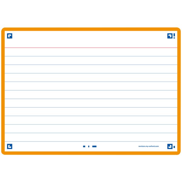 Oxford Fiches Flash 2.0, 105 x 148 mm, lilas