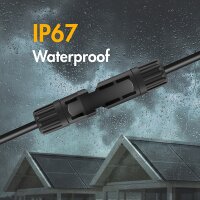 LogiLink Solar-Verlängerungskabel-Set, PVC - PVC, 7,5 m