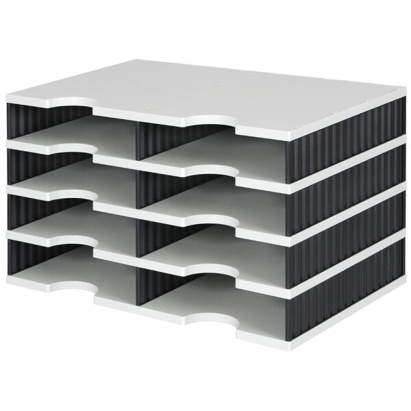 styro Module de base styrodoc duo, 8 compartiments