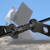 LogiLink Jeu de clés de montage pour fiches PVC, noir