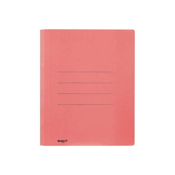 BIELLA Schnellhefter Praxis A4 16740045U rot, 320gm2 250 Bl.