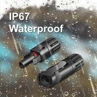 LogiLink Set de fiches pour panneau solaire, PVC