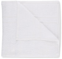 HYGOSTAR Handtuch Eco, 700 x 1.400 mm, aus Baumwolle, weiss