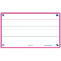 Oxford Fiches Flash 2.0, 75 x 125 mm, uni, turquoise