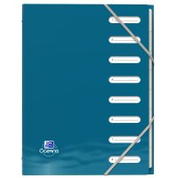 Oxford Trieur Oceanis, A4, 8 onglets, PP recyclé,...