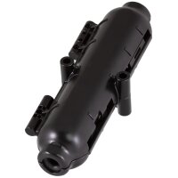 LogiLink Boîtier dextérieur pour raccordement réseau, noir