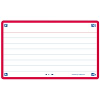 Oxford Fiches Flash 2.0, 75 x 125 mm, uni, jaune