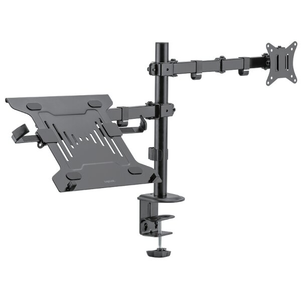 LogiLink Support décran et dordinateur portable, noir