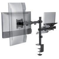 LogiLink Support décran et dordinateur portable, noir