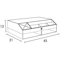 Oxford Support pour écran Savana, en carton, naturel